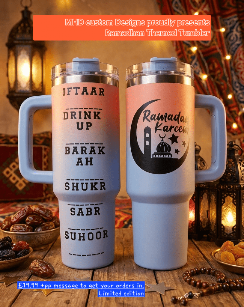 Ramadan Kareem Personalised 40oz bottle