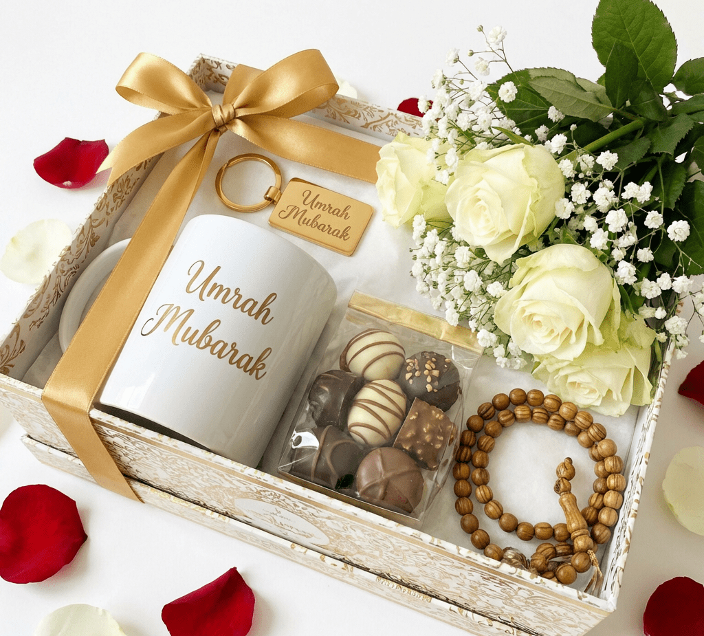 Personalised Umrah Mubarak Gift Hamper