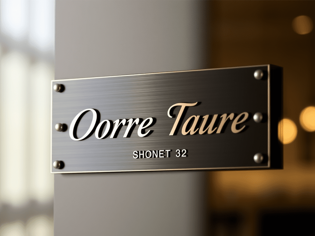 Personalised Door plaque